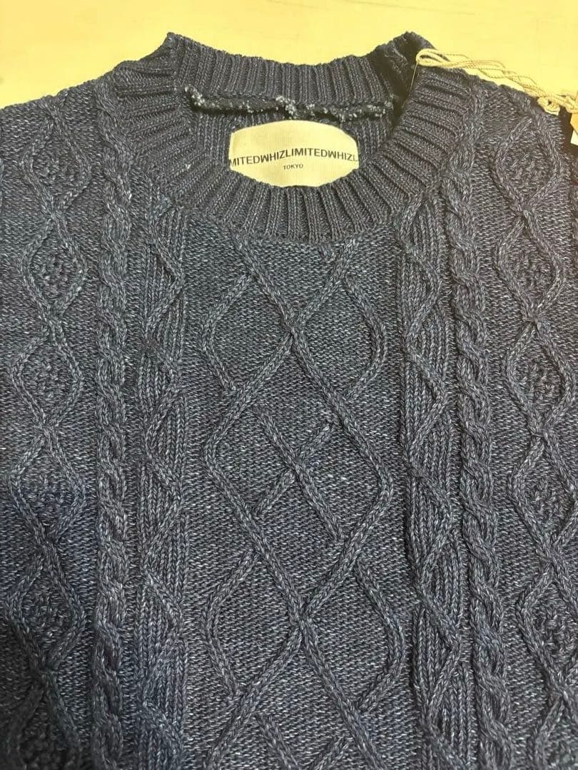 whiz limited オーバーサイズニットベスト
