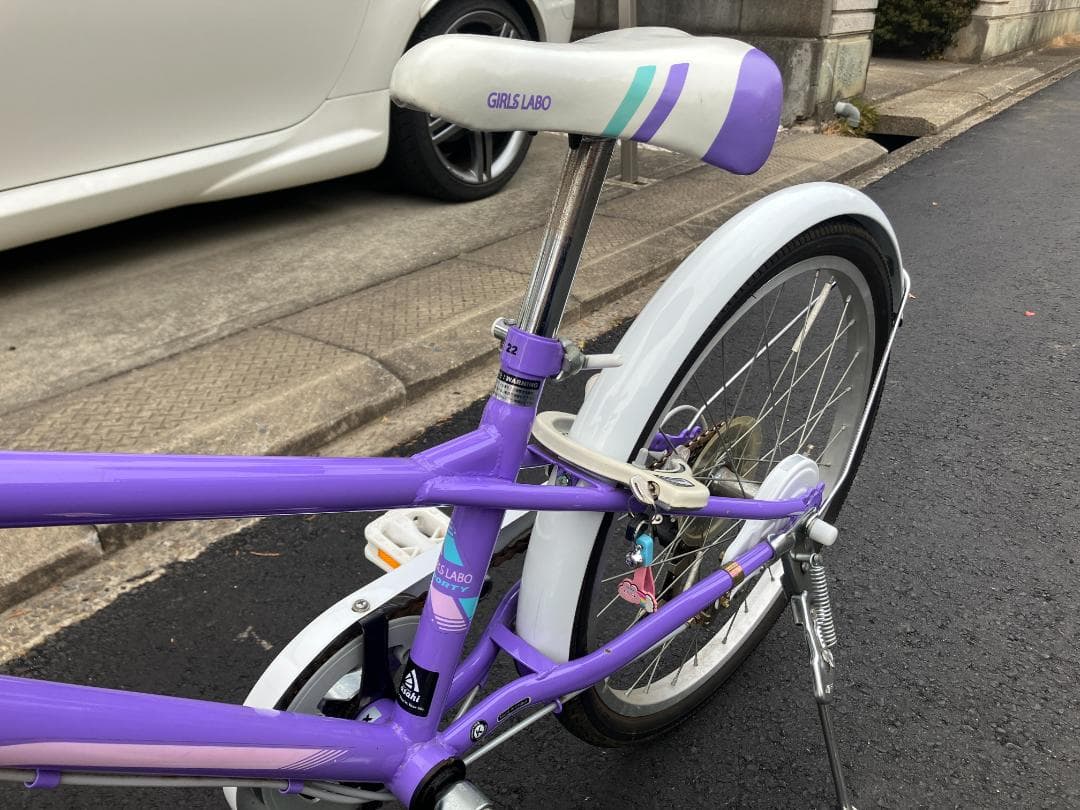 子供用　自転車　２２インチ　あさひ　「ガールズ　ラボ　スポーティー　２２６－K」