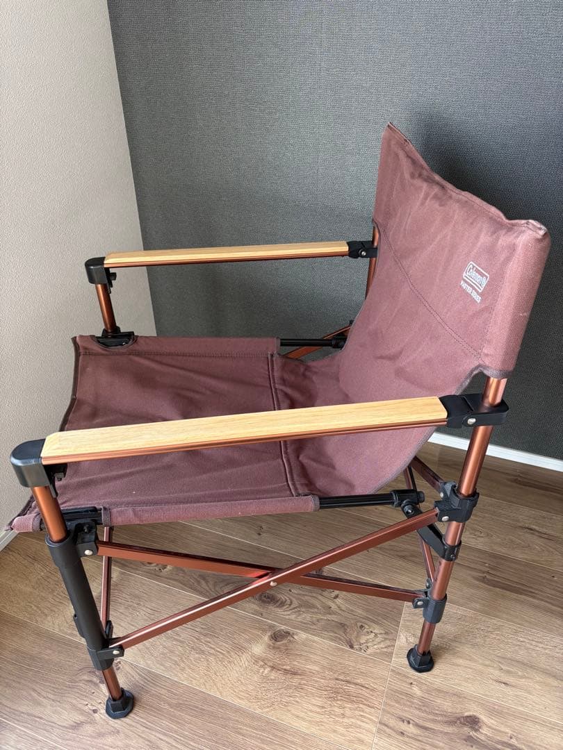 Coleman マスターシリーズコットンキャンバスチェア2脚セット※バラ売り不可