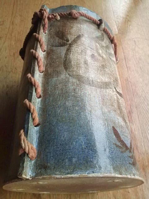 布目文様　花器