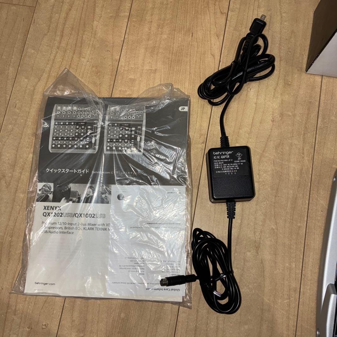 美品　動作ok！　ベリンガー　QX1202USB