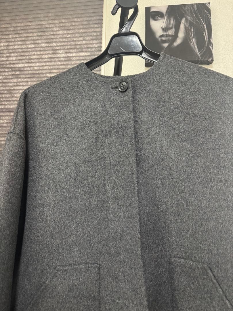 新品未使用FRAMeWORK ハミルトンリバークルーネック38グレー