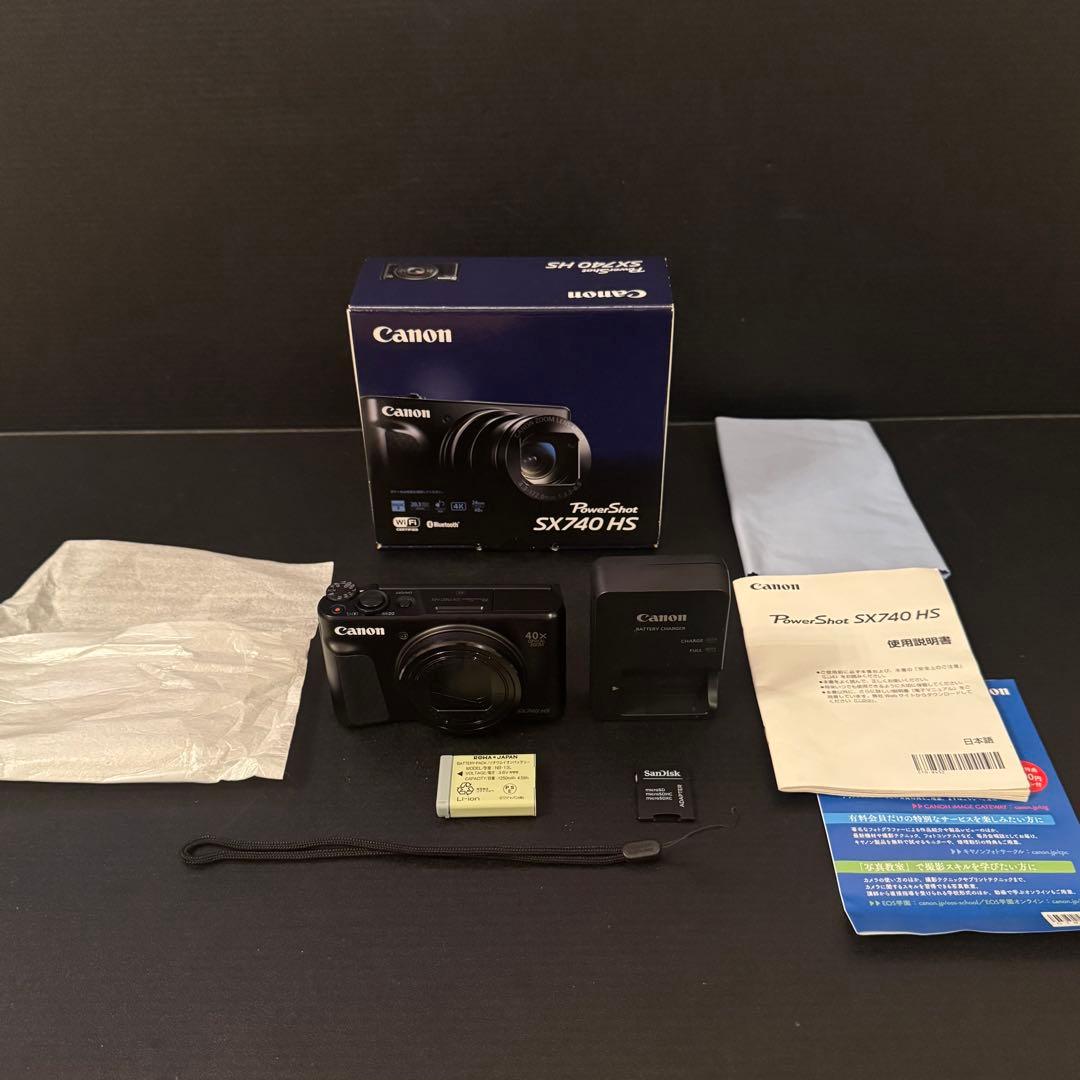 【ほぼ未使用】Canon PowerShot SX740 HS
