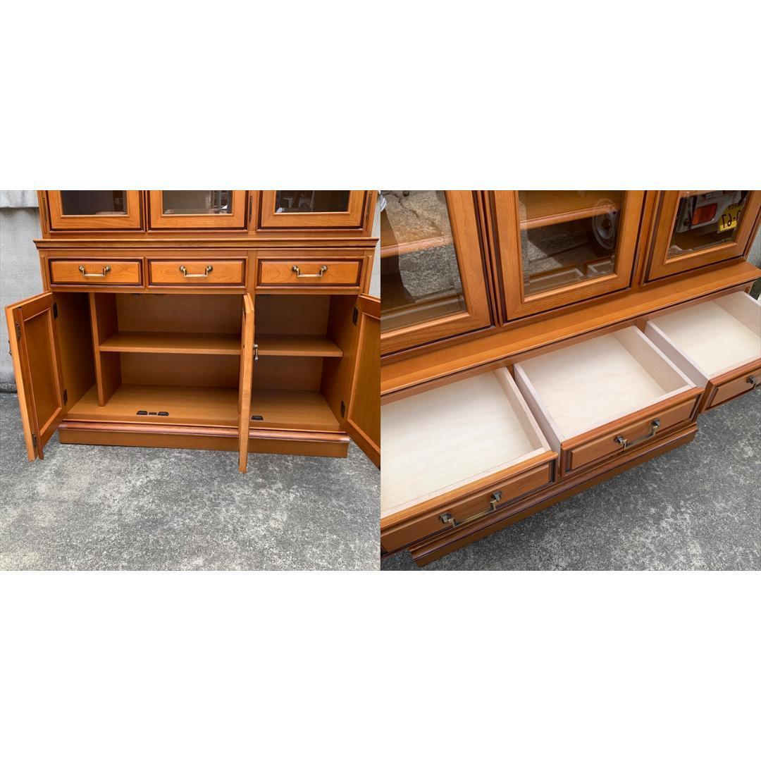 マルニ｜地中海ロイヤル｜マルチキャビネット｜書棚、食器棚、飾り棚｜定価70万円｜