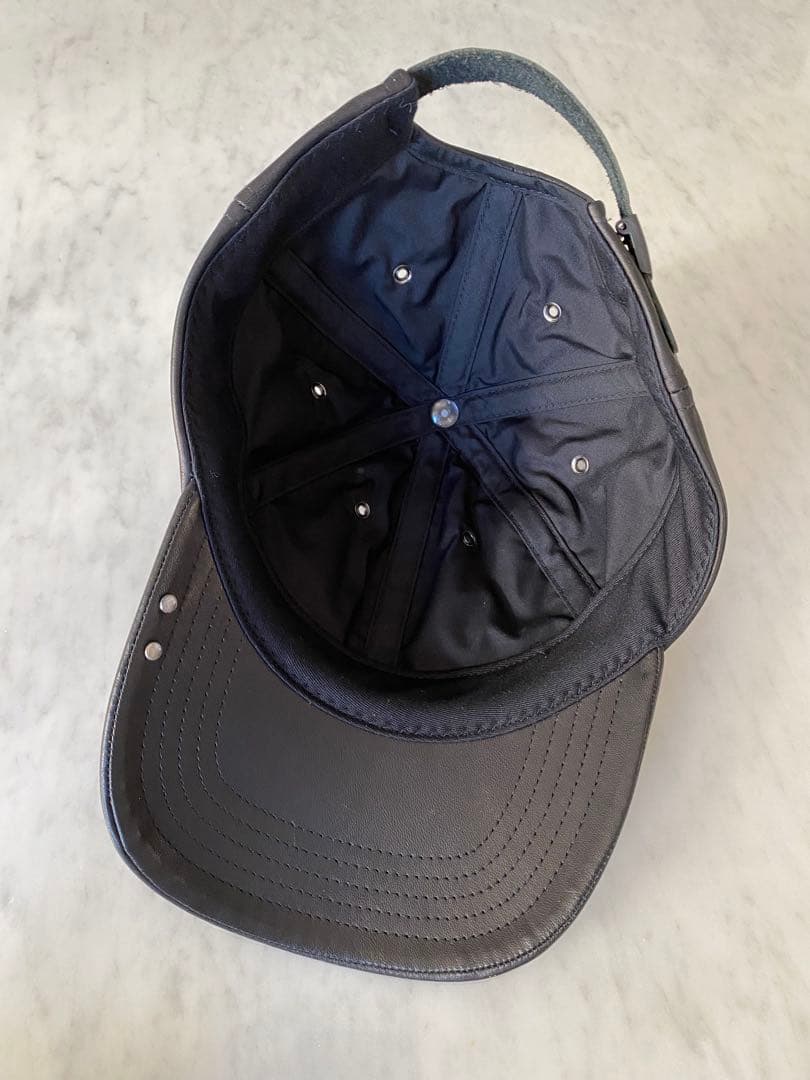 新品級 ISAMU KATAYAMA BACKLASH CAP レザー　キャップ