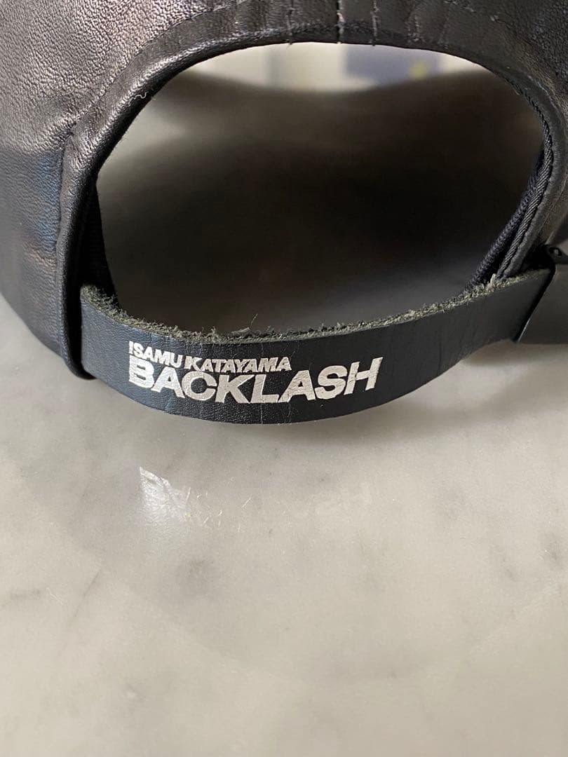 新品級 ISAMU KATAYAMA BACKLASH CAP レザー　キャップ