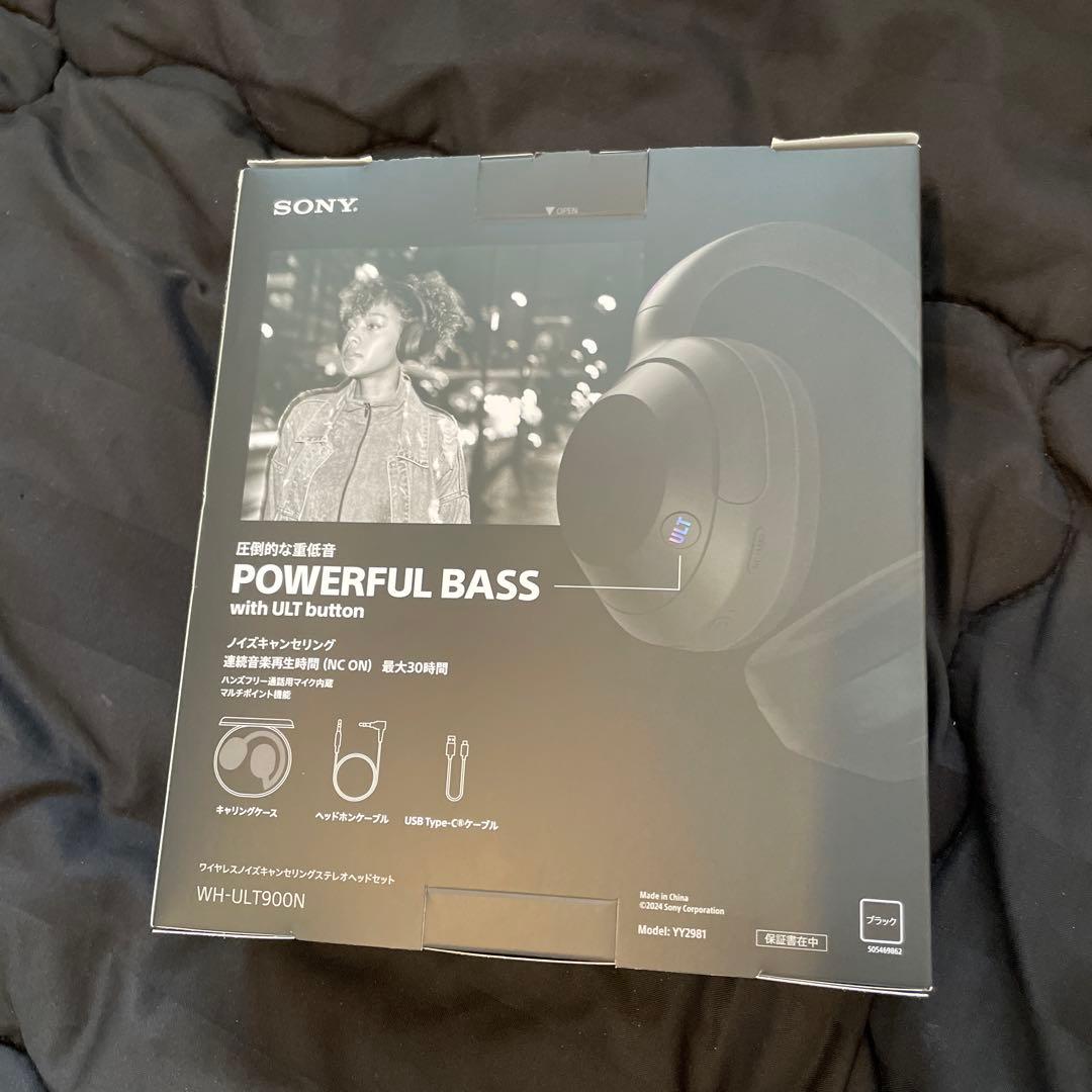 SONY ULT WEAR WH-ULT900N BC ブラック