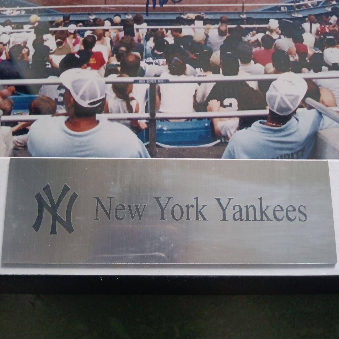 MLB NY ニューヨーク ヤンキース 2004年 直筆 サイン フォト 証明書