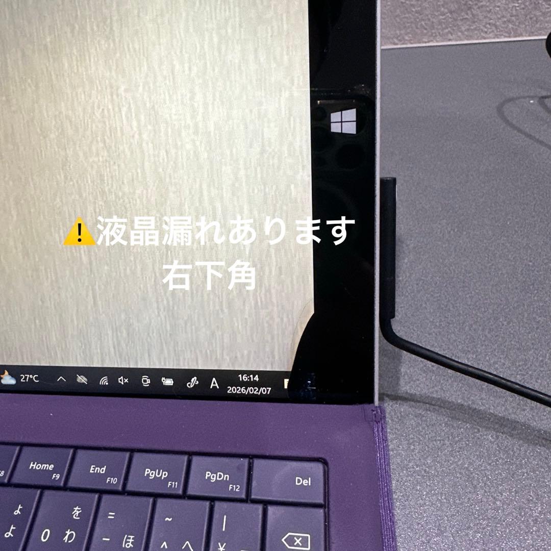 Microsoft surface pro3 128GB パープル