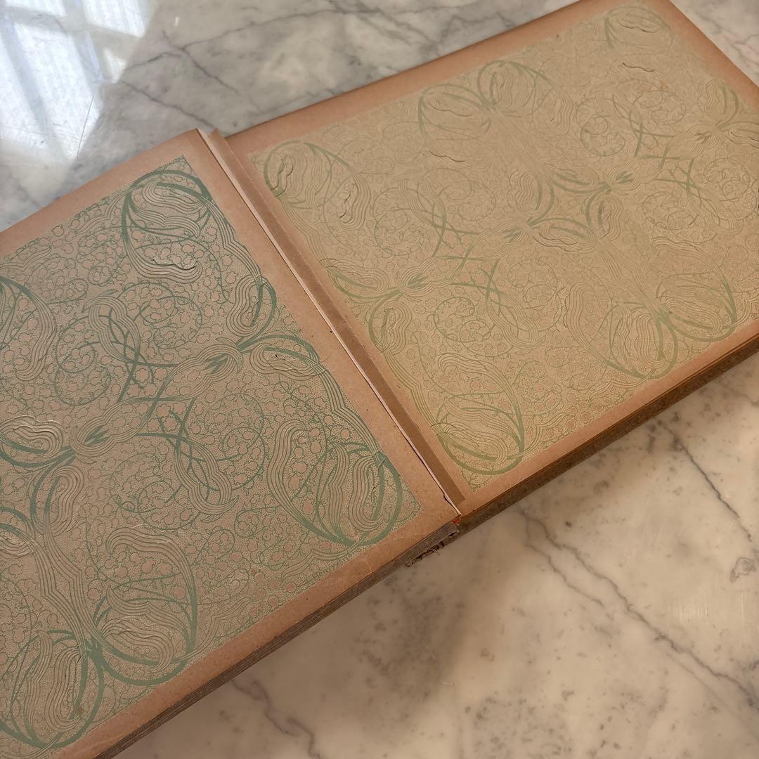 フランス　アンティーク　ポストカード　アルバム　CARTES POSTALES