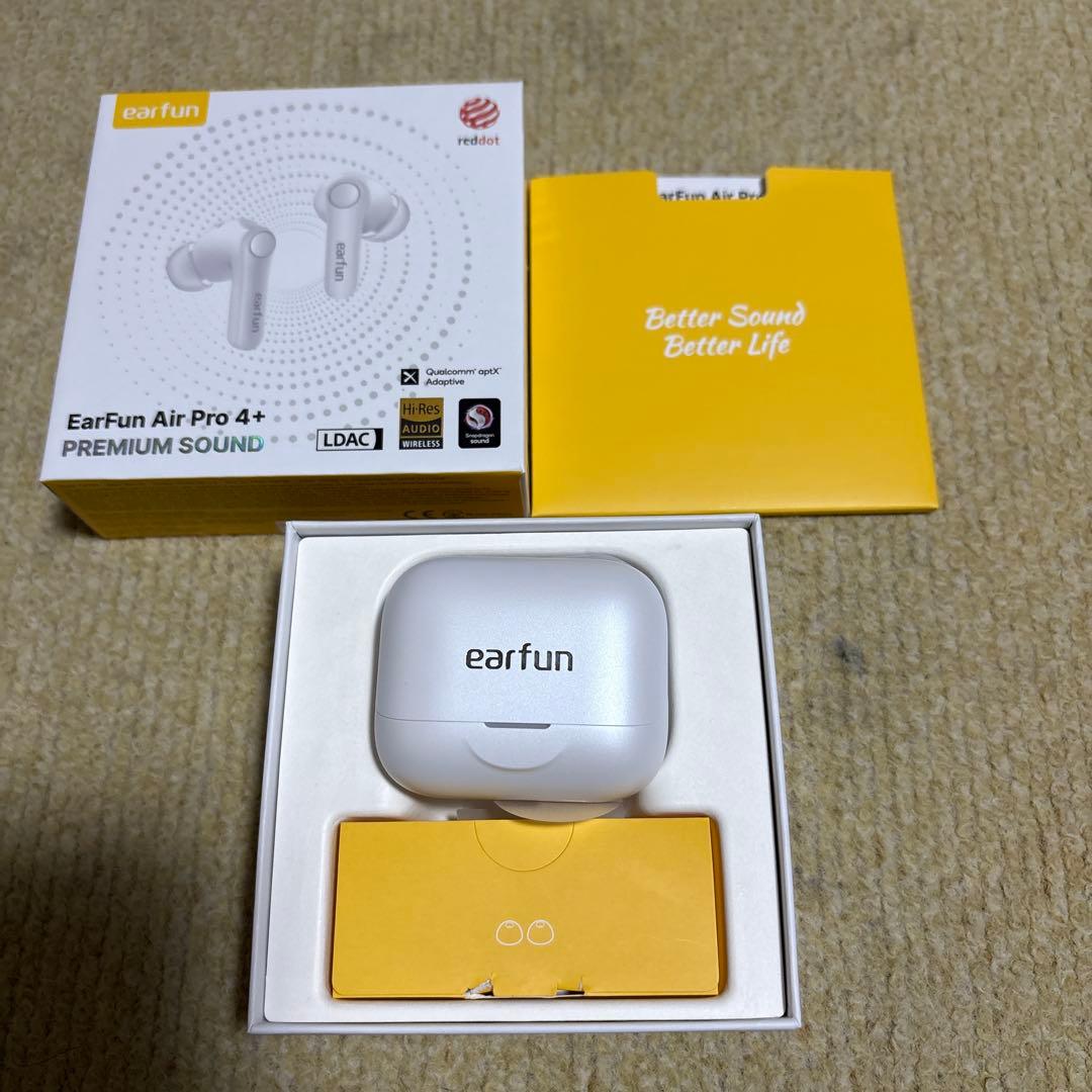 出品最安値！美品！試聴のみEarFun Air Pro 4 ＋