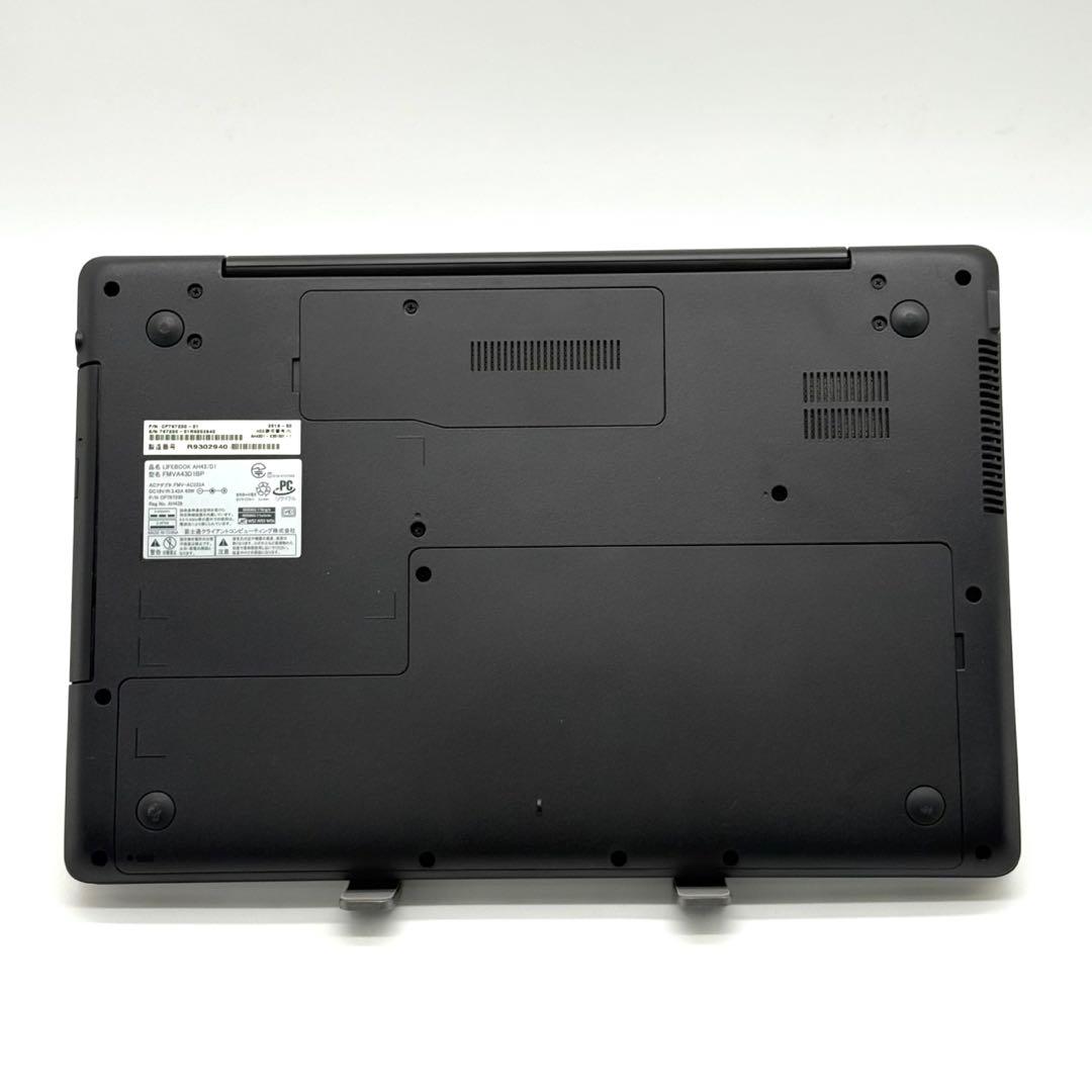 ノートパソコン 準美品 AMD Ryzen3 8GB 新品SSD256 DVD