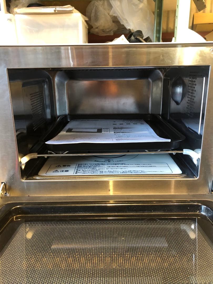 IRIS OHYAMA オーブンレンジ 2021年製　MO-F1805-W