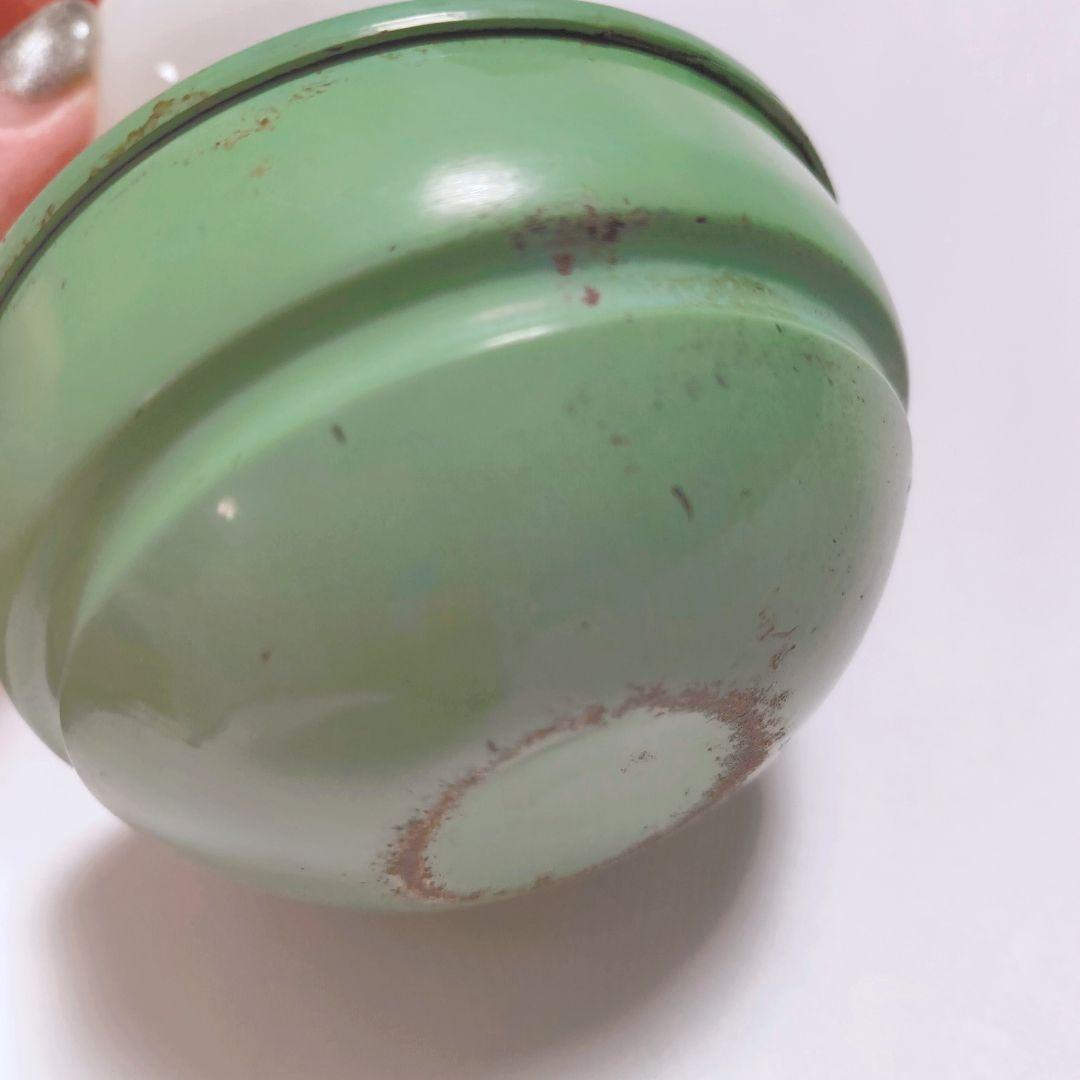 アンティーク ティン オイルランプ ケリーランプ イギリス ミントグリーン