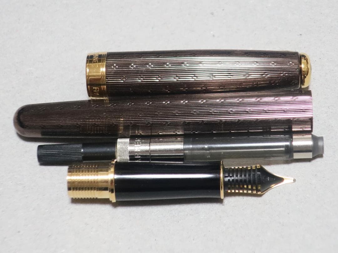 2007年 パーカー ソネット プレミアム チョコレート 万年筆 フランス製
