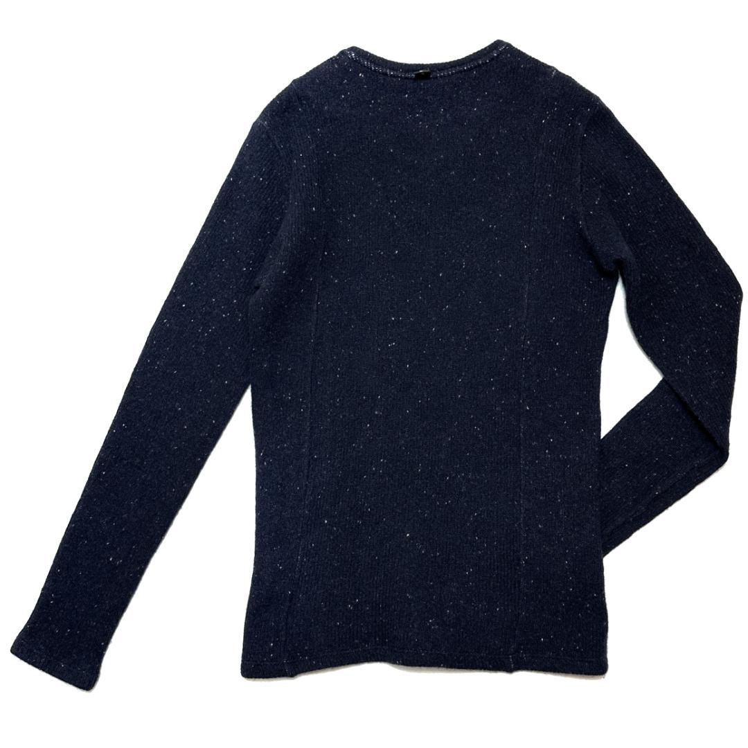 定価3万 wjk W-face V neck knit L ニット akm