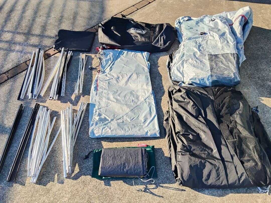 コールマン　タフスクリーン2ルームハウスMDX+ 純正グランドシート付き