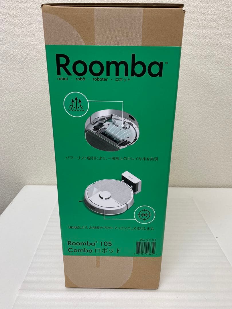 3-3229 iRobot Roomba 105 Combo ロボット掃除機