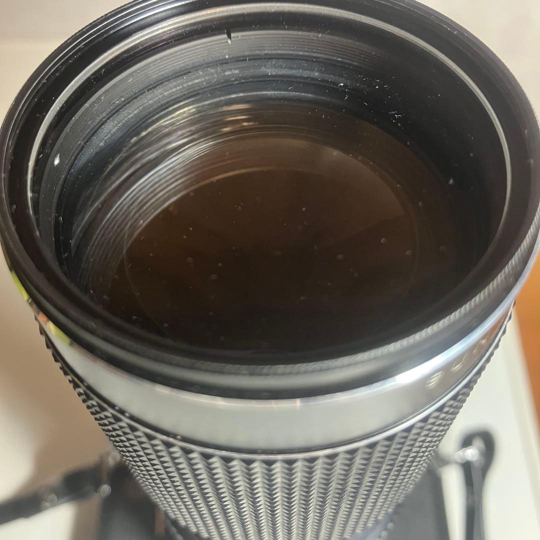 FUJICA 一眼レフフィルムカメラ ST801 + 望遠レンズ + ストロボ