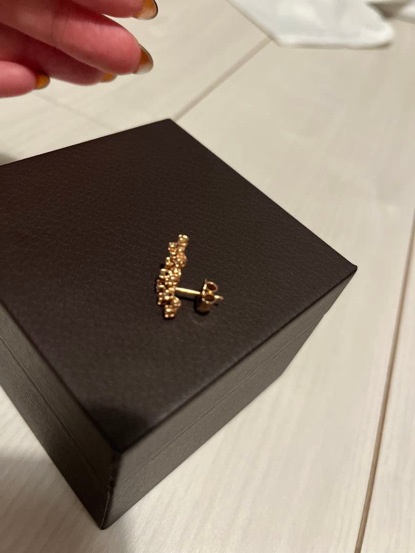 【超超美品】ダミアーニ　2025.5/26購入商品　ピアス　片耳　ミモザ