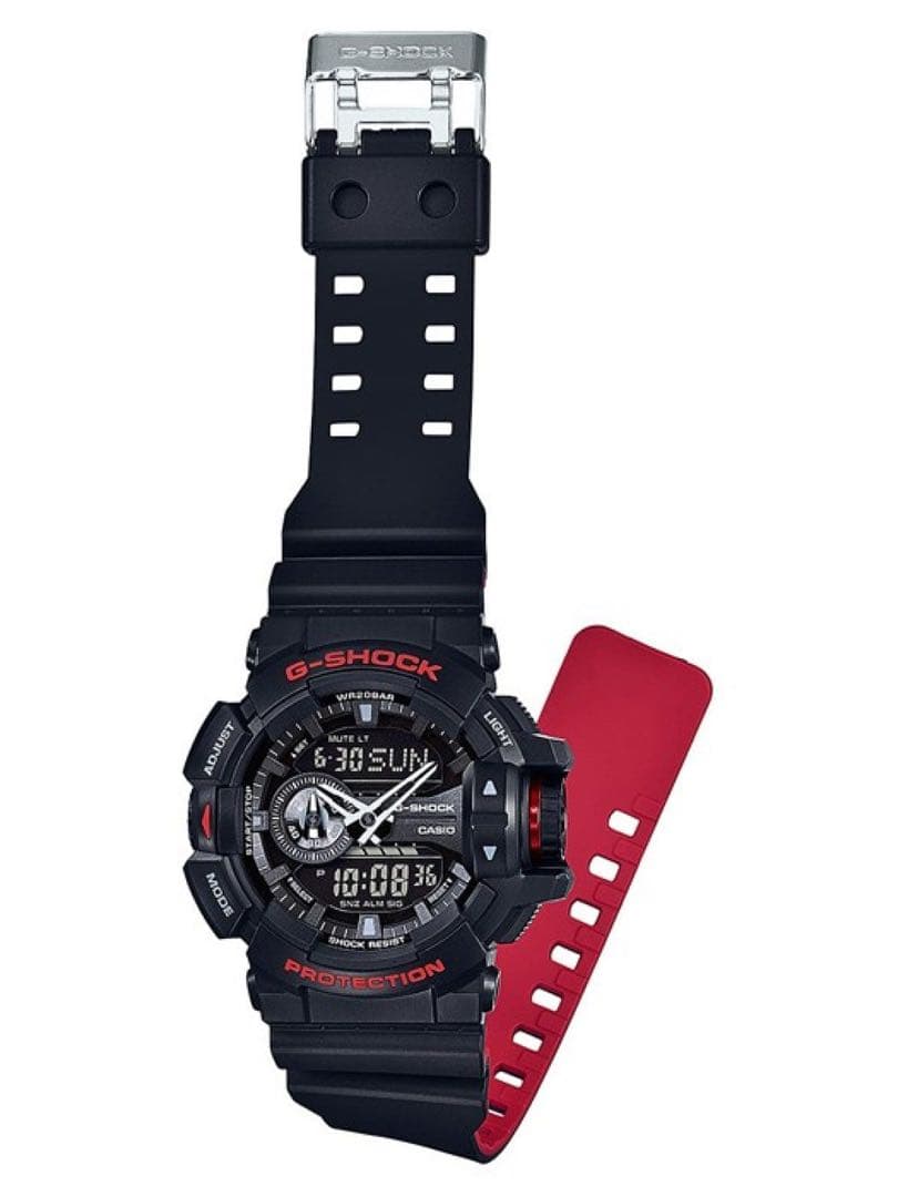 新品未使用　カシオ　G-SHOCK GA-400HR-1 デジアナ