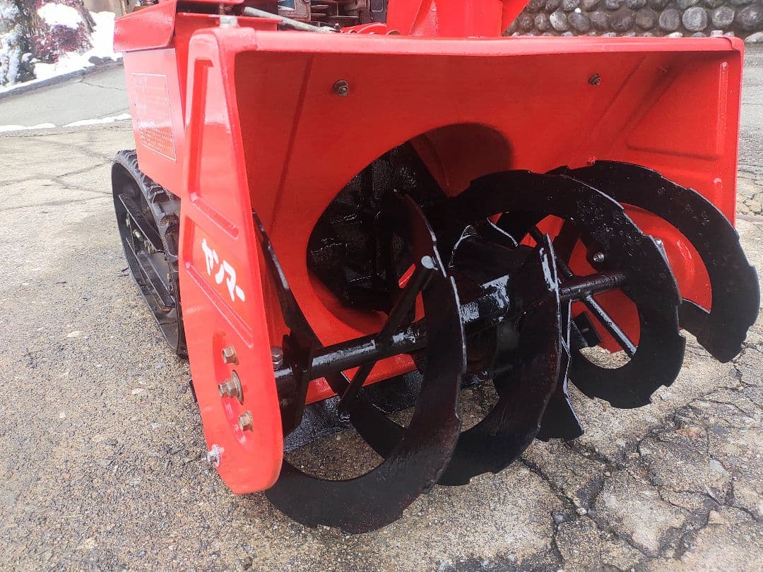 岐阜県、セル始動OK！ヤンマーYSR60S、中古除雪機