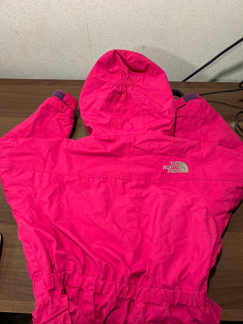 かわいい ノースフェイス ジュニア ジャンプスーツ 110cm おまけ付