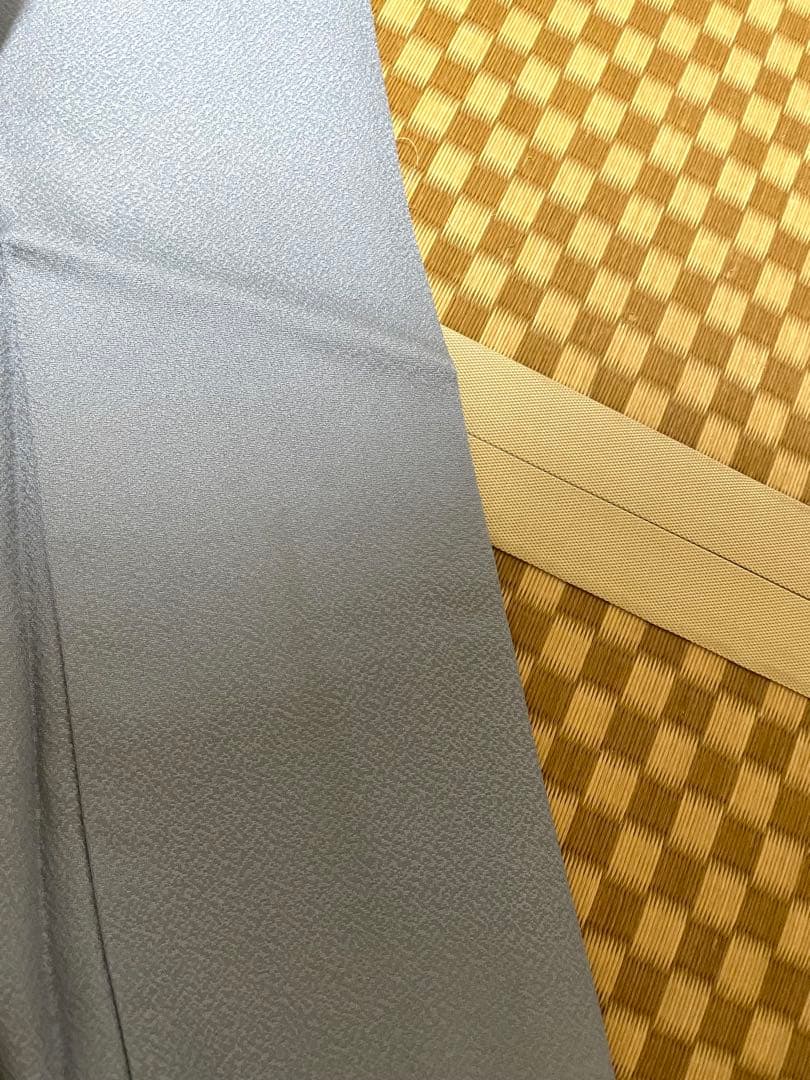 正絹　訪問着　破れ華紋菱繋ぎ花鳥唐草紋　身丈（肩から）164㎝