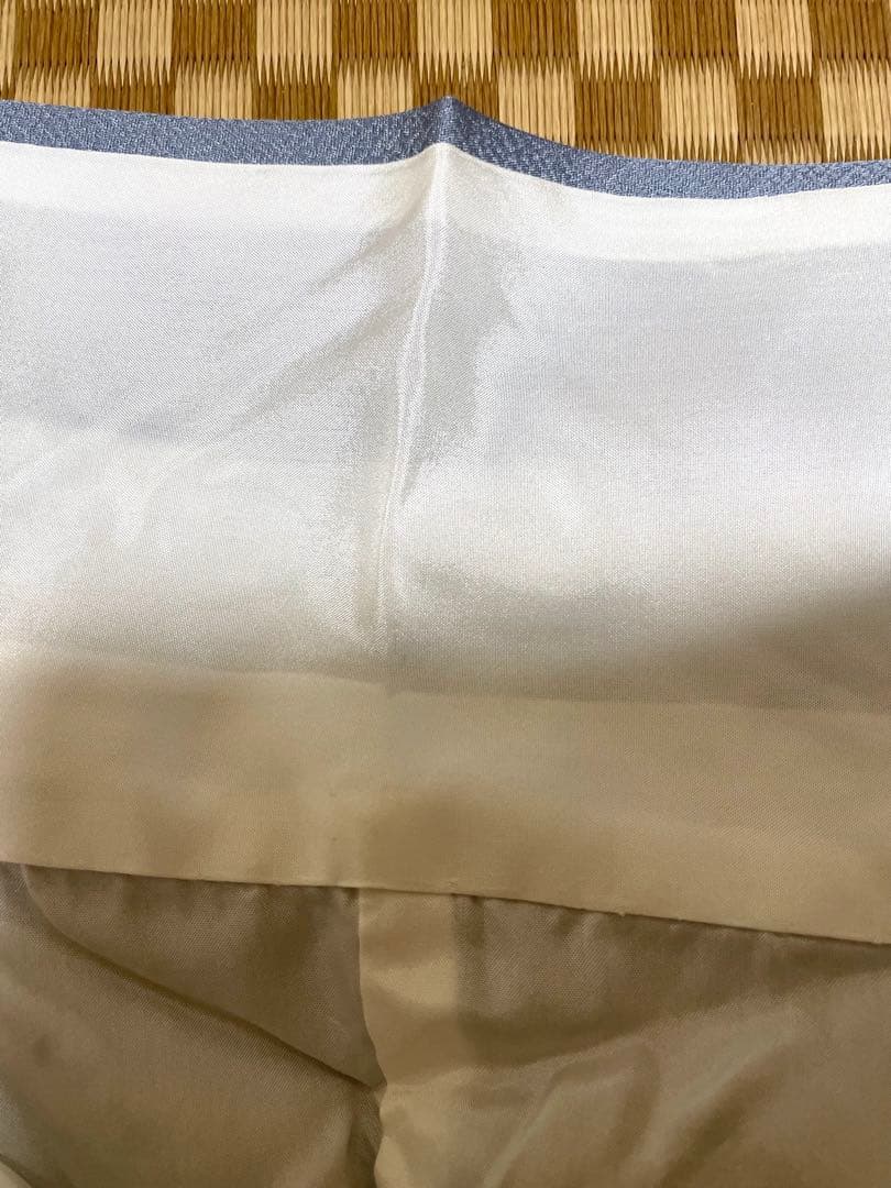 正絹　訪問着　破れ華紋菱繋ぎ花鳥唐草紋　身丈（肩から）164㎝