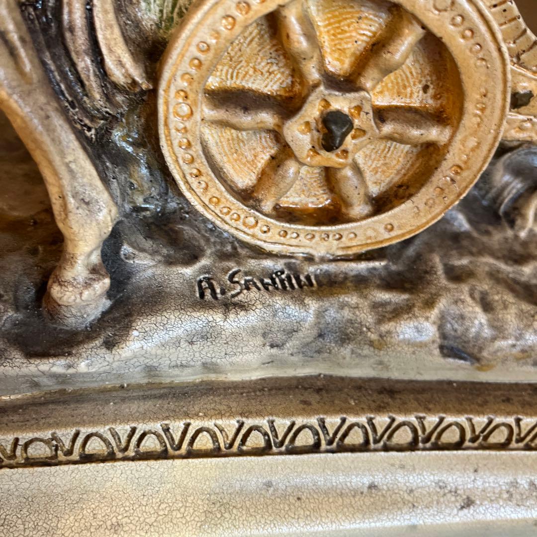 【更に値下げしました】アンティーク調チャリオット《Made in Italy》