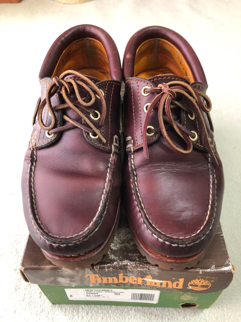 Timberland ティンバーランド 3 EYE CLASSIC バーガンディ