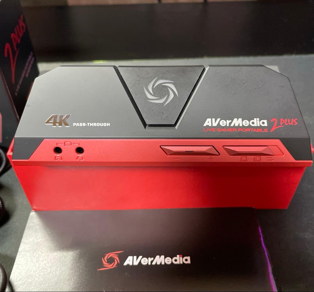 【美品】AVT-C878 plus AVerMedia2 ゲームキャプチャー