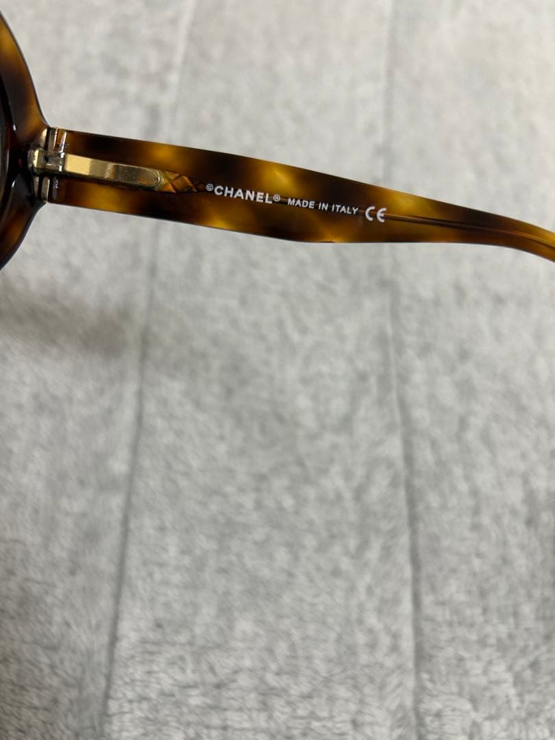 CHANEL ラウンドサングラス べっ甲