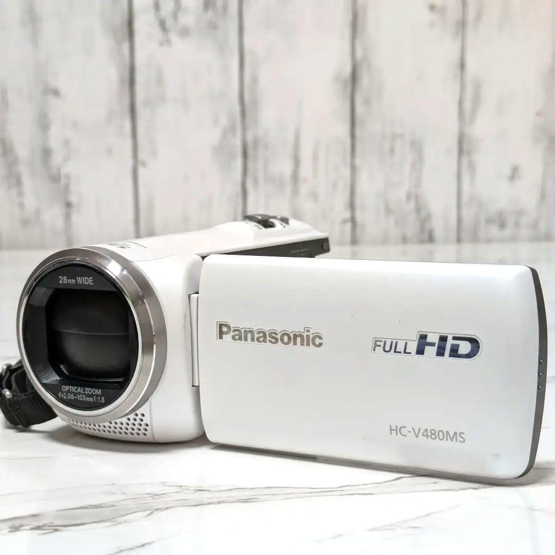 Panasonic　HC-V480MS　ホワイト