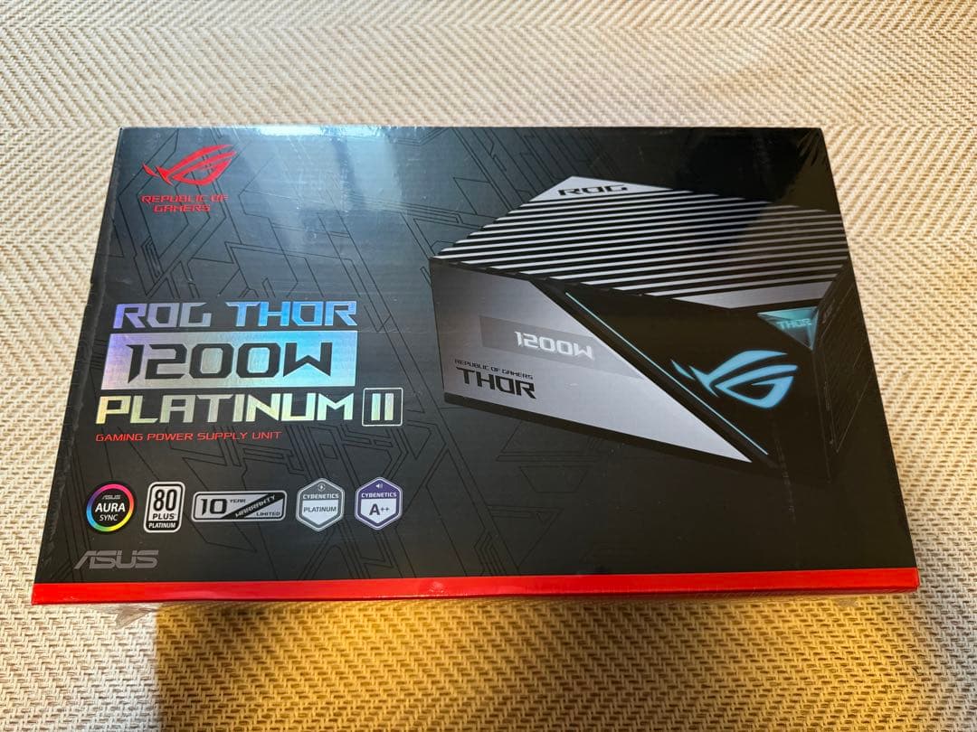ROG THOR 1200W PLATINUM II 【新品・未使用】