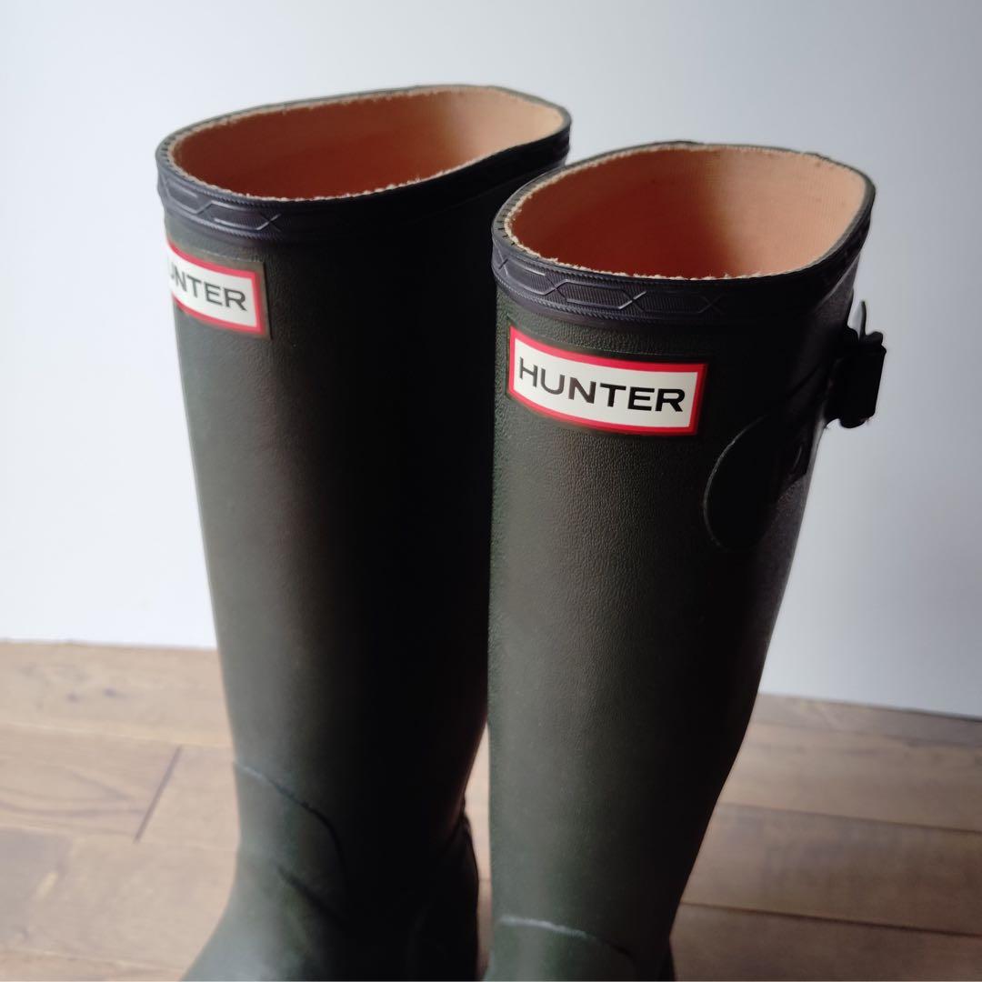 【新品未使用】　ＨＵＮＴＥＲ　ハンターレインブーツ