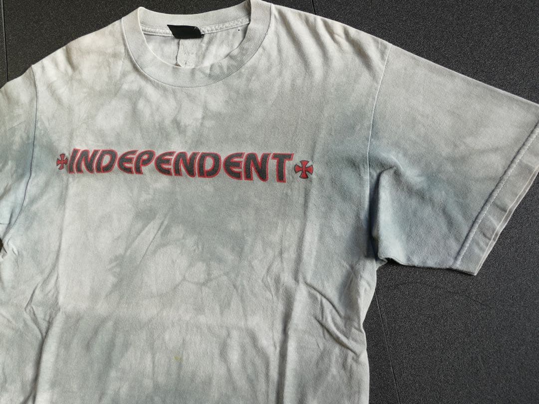 90s Old skate independent NHSタグ タイダイ