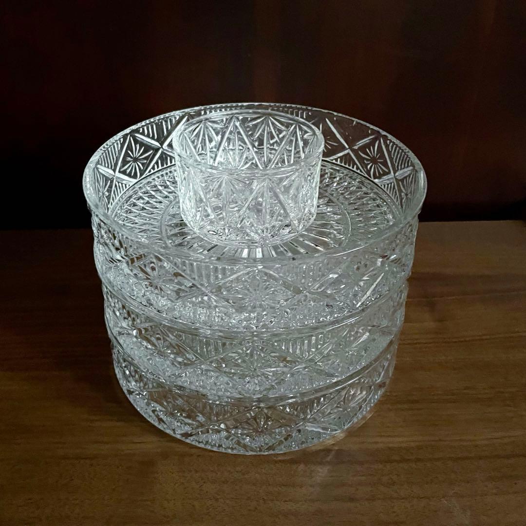 青山硝子 ヴァルカン ガラス重 ルボンボン優子 さん監修 お重