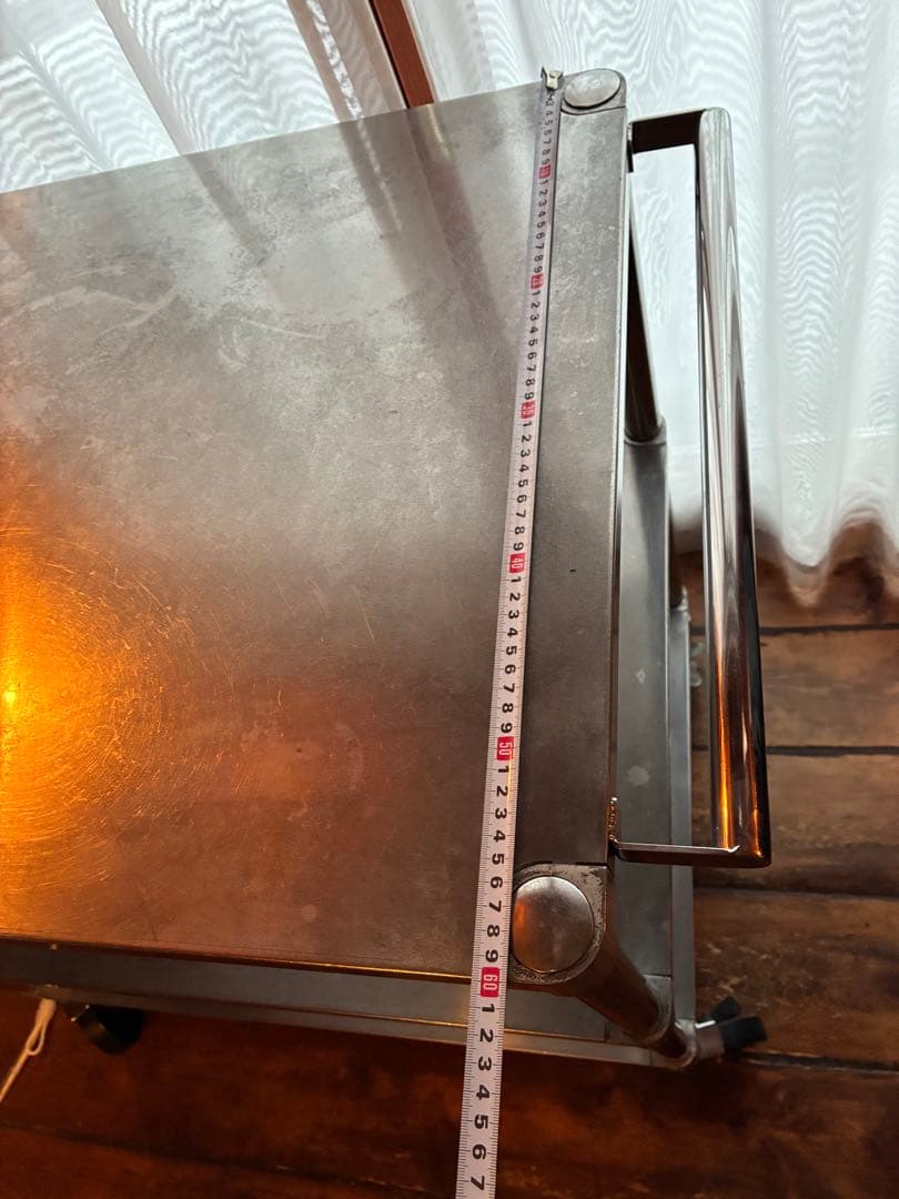 業務用3段ステンレスワゴン　キャスターストッパー付W970 D600 H950