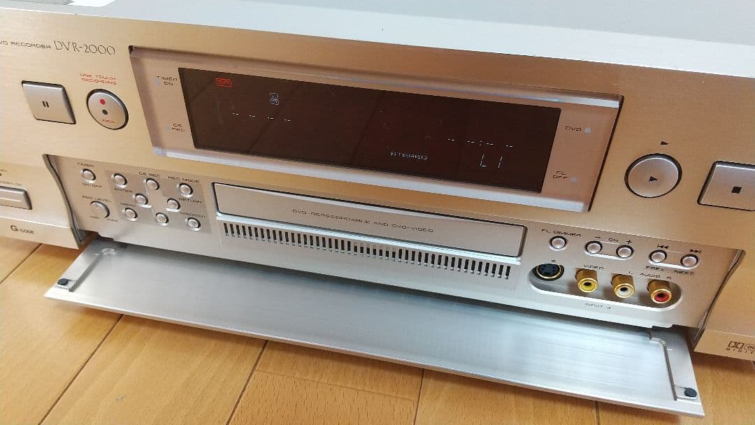 【動作品】高級機 PIONEER DVR-2000 DVDレコーダー リモコン付