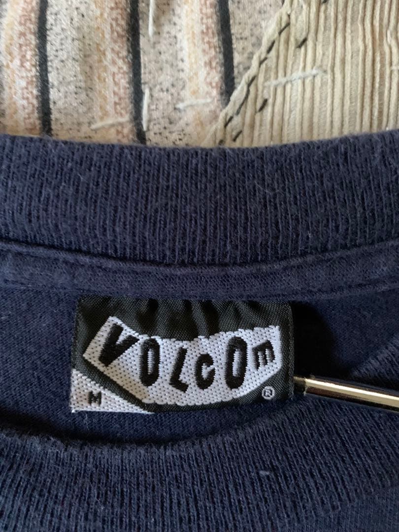 90s VOLCOM vtg Tシャツ 脇プリ マルチ powell パウエル