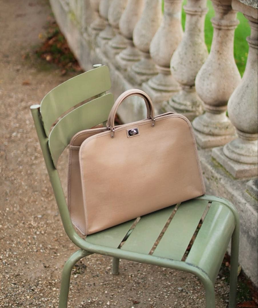 ミチノパリ　サンジェルマンバッグ　ベージュ