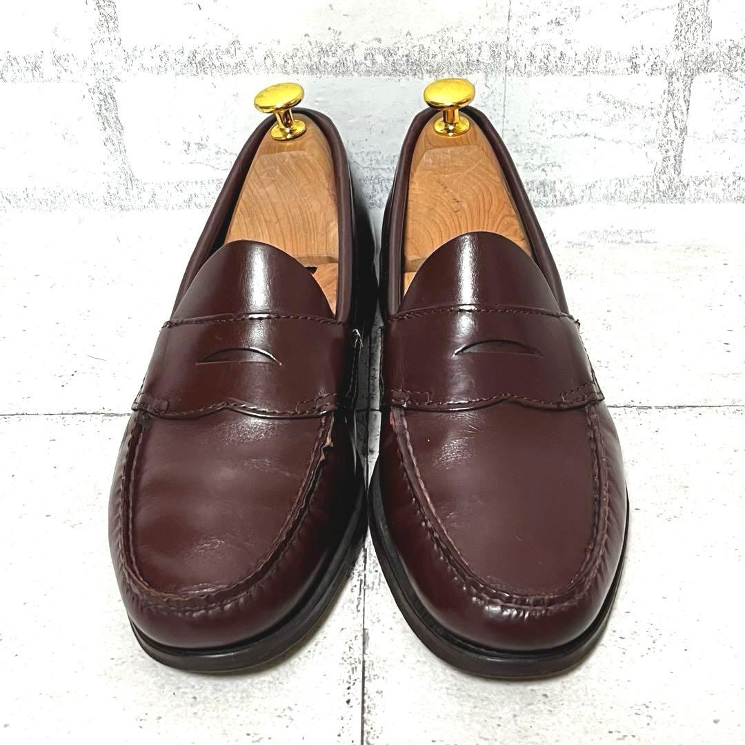 【ウィージャンズ】ジーエイチバスカンパニー ペニーローファー♡バーガンディ7.5