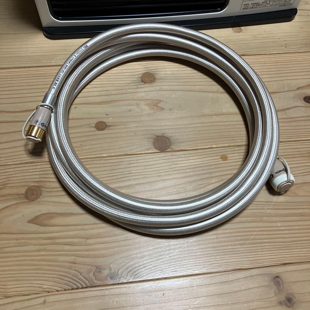 ガスファンヒーター　SGF-406AR　都市ガス　西部ガス　リンナイ　ホース5m