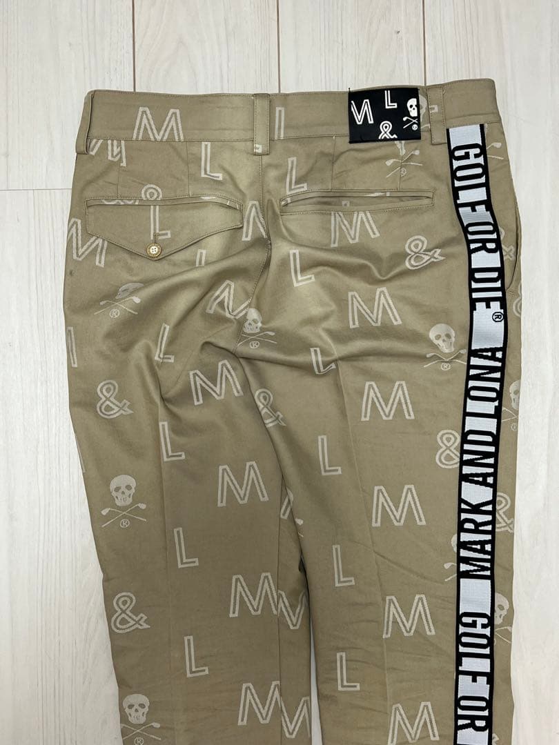 マークアンドロナ mark&lona メンズ　パンツ　ベージュ