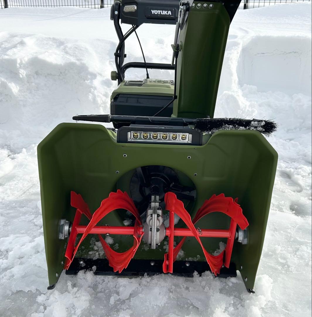 ハイガー　充電式電動除雪機 バッテリー1個+充電器 YS-GM921701