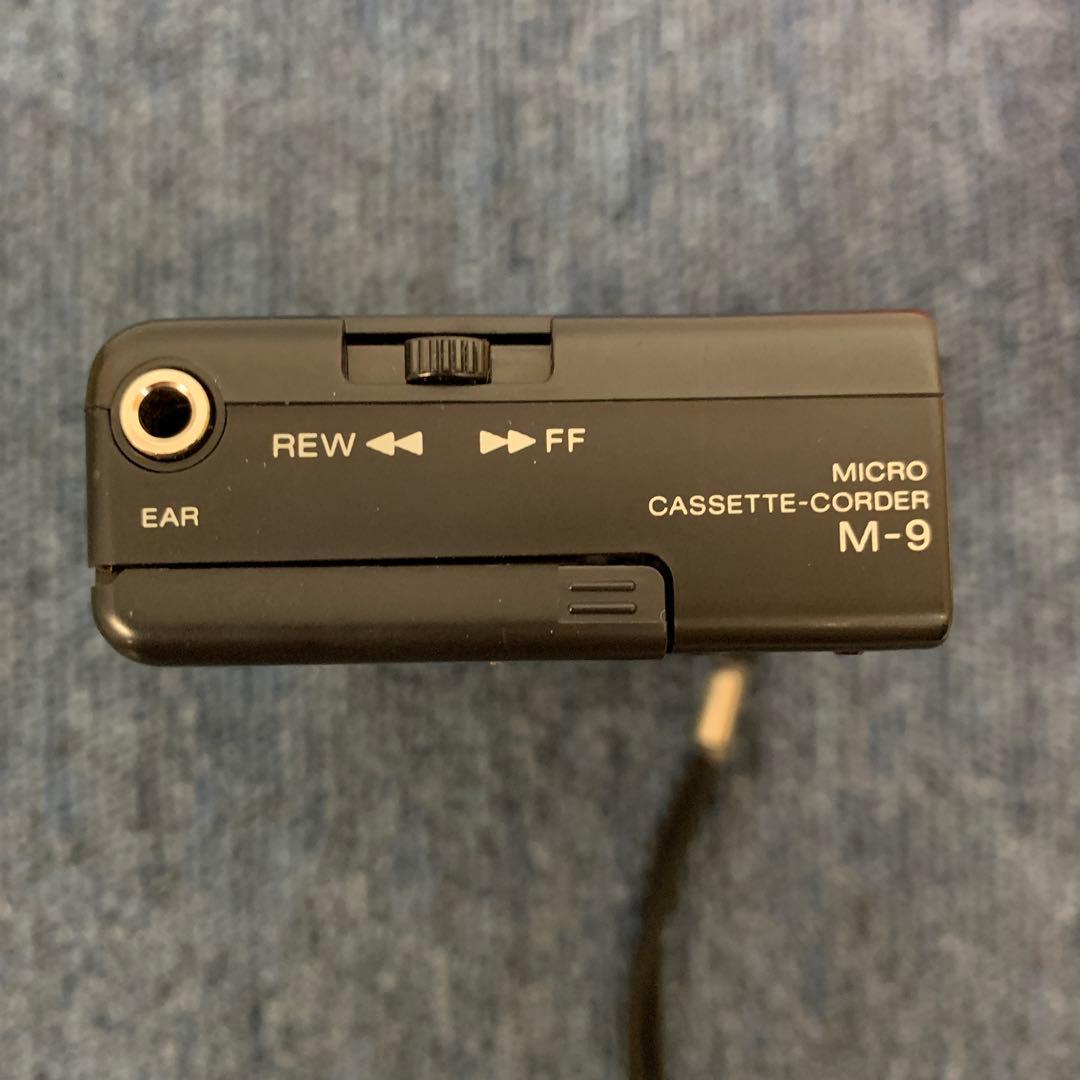 希少 SONYマイクロカセットテープレコーダ　M-9
