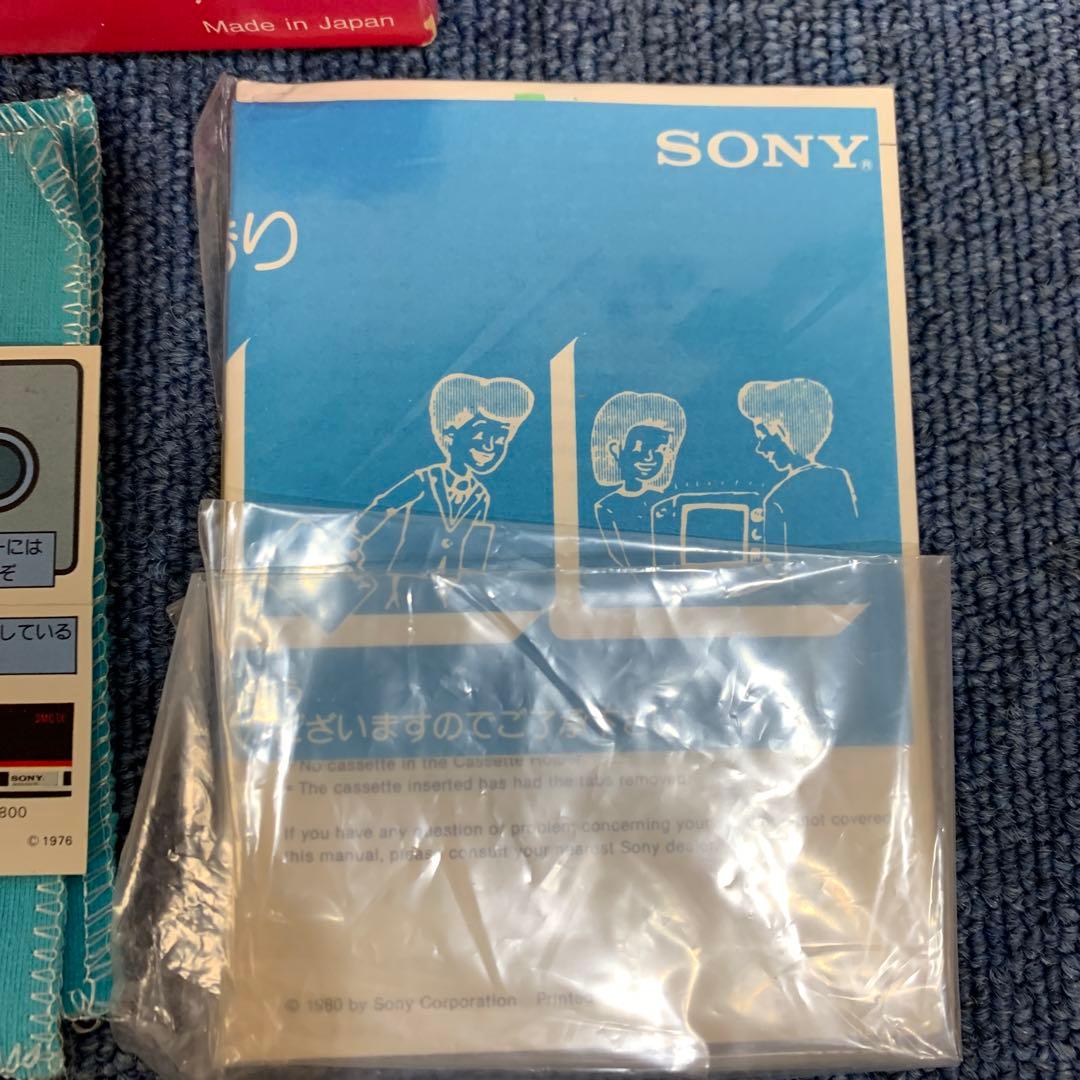 希少 SONYマイクロカセットテープレコーダ　M-9
