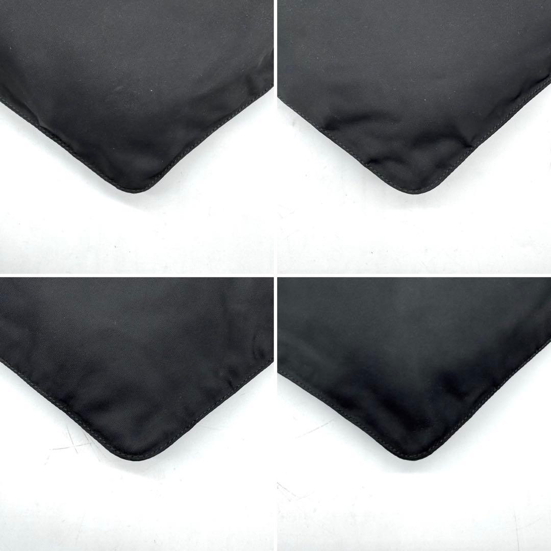 ✨極希少✨プラダ ボディバッグ 三角ロゴプレート ナイロン ブラック