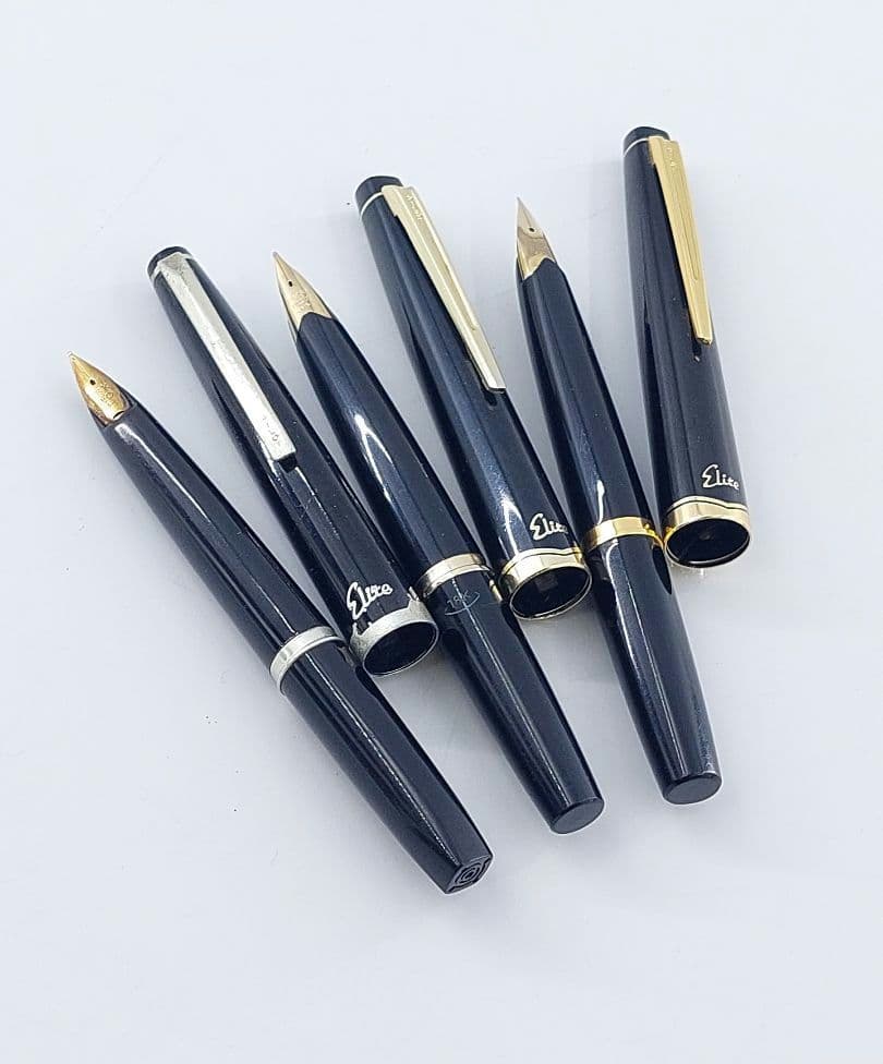 PILOTパイロット Eliteエリート 万年筆 3本まとめ売り 18K 14K